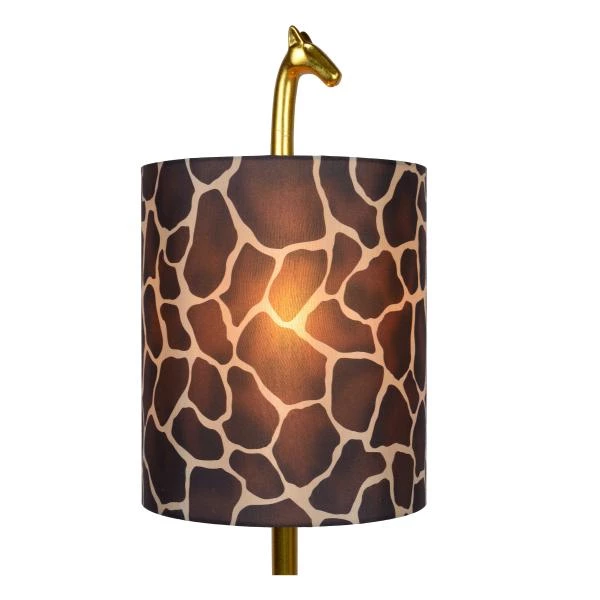 Lucide EXTRAVAGANZA MISS TALL - Floor lamp - Ø 31,5 cm - 1xE27 - Matt Gold / Brass - detail 1